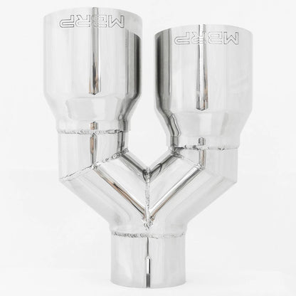 MBRP Single Wall Angle Cut Dual 3.5-Inch Outlet | Universal (T5171)