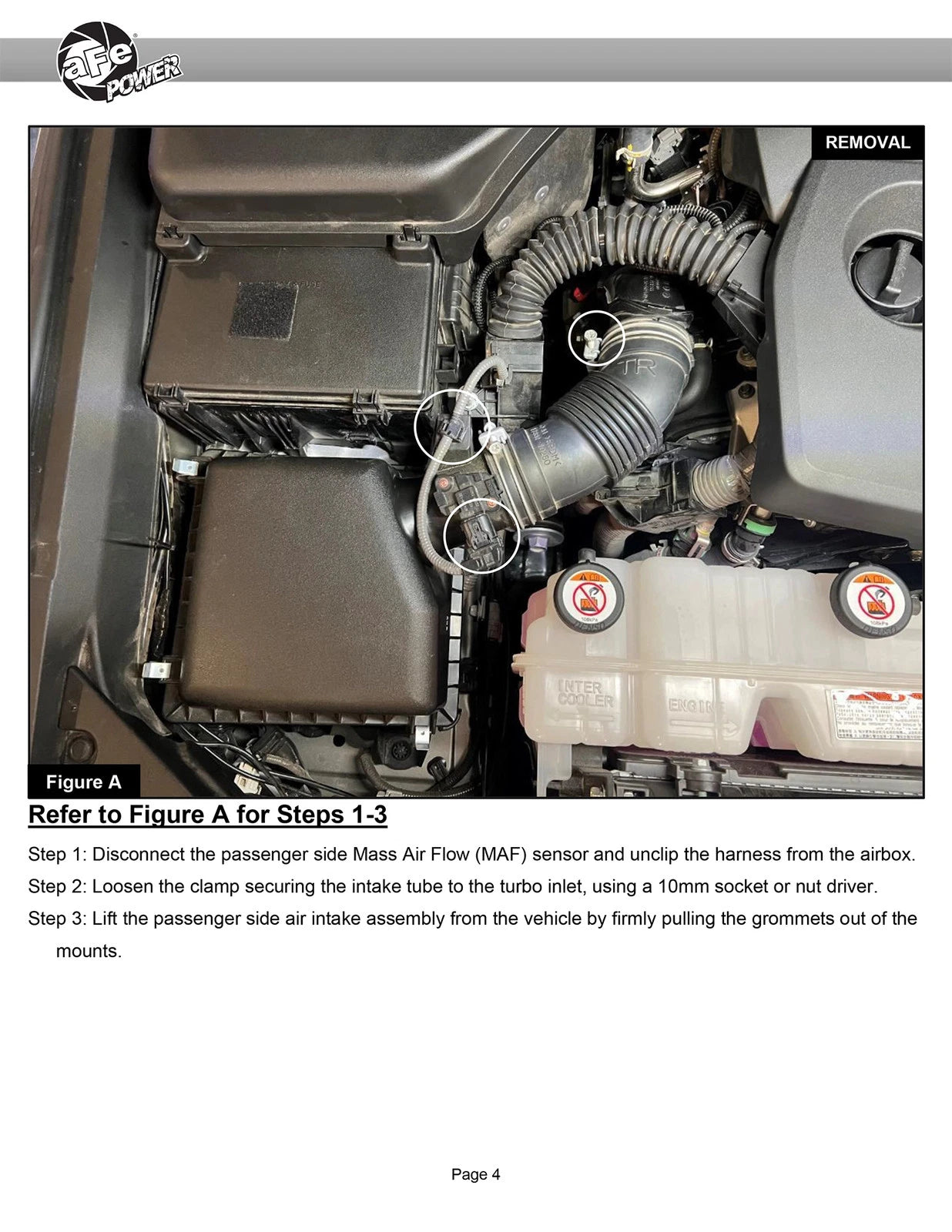 aFe 24-25mm GX550 V6-3.4L Momentum GT Cold Air Intake | Lexus GX (23-26) (50-70124D)
