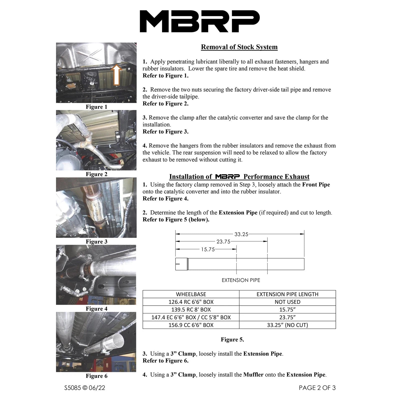MBRP 2.5in Cat-Back Dual Rear Exit Exhaust | Chevrolet Silverado 1500 2019 4.3L/5.3L (S5085409)