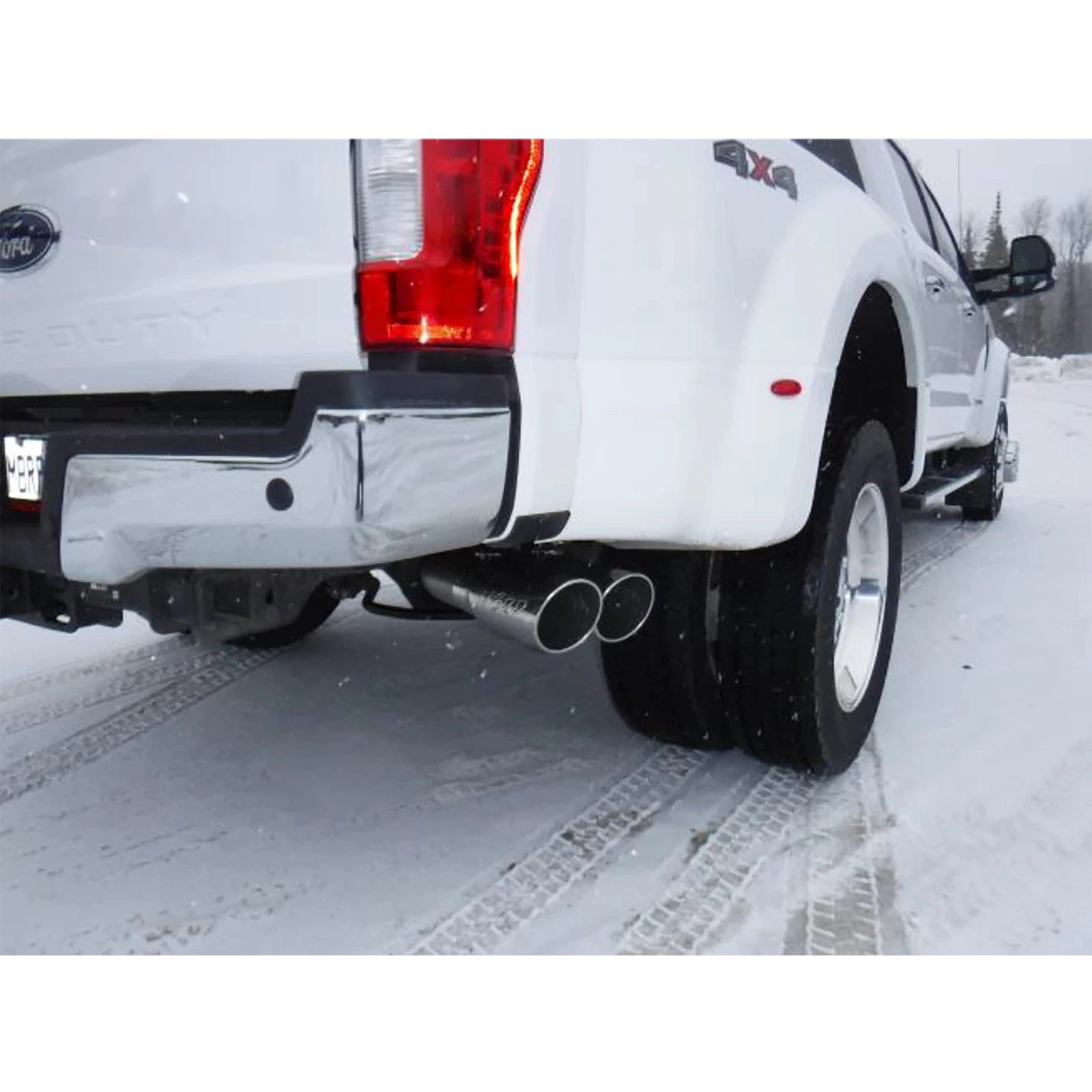 MBRP T409 4in Filter Back Dual Exit Exhaust System | Ford F-250/350/450 (S6290409)
