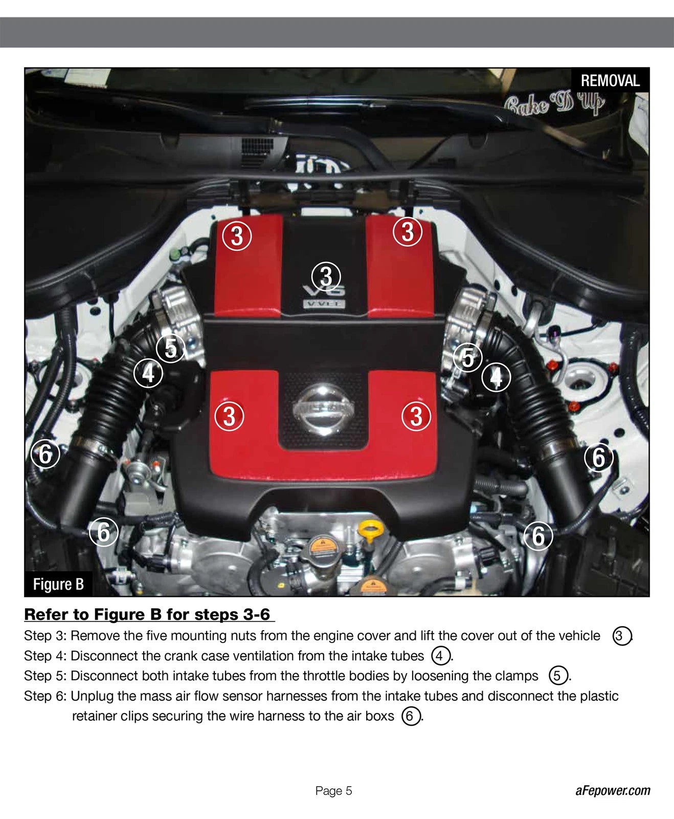 aFe Takeda Stage-2 Cold Air Intake | Nissan 370Z V6 3.7L (09-17) (TA-3017P)