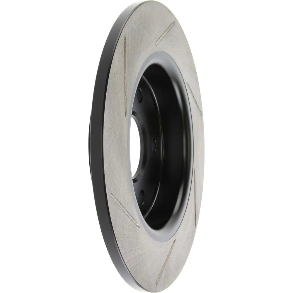 StopTech 126.61099SL Rear Left Slotted Brake Disc Rotor for 2012-2018 Ford Focus