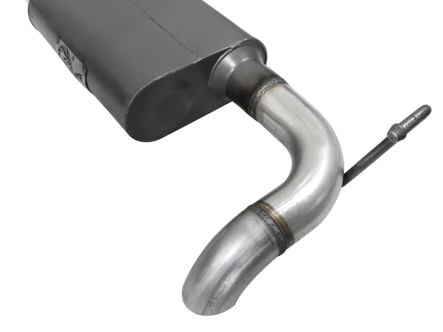 aFe 2.5in Aluminized Steel Cat-Back Hi-Tuck Exhaust | Jeep Wrangler JK 3.6/3.8 (07-18) (49-08043)