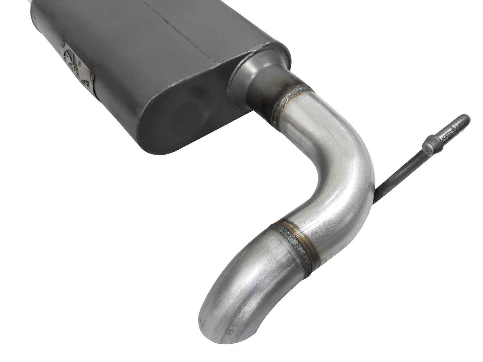 aFe 2.5in Aluminized Steel Cat-Back Hi-Tuck Exhaust | Jeep Wrangler JK 3.6/3.8 (07-18) (49-08043)
