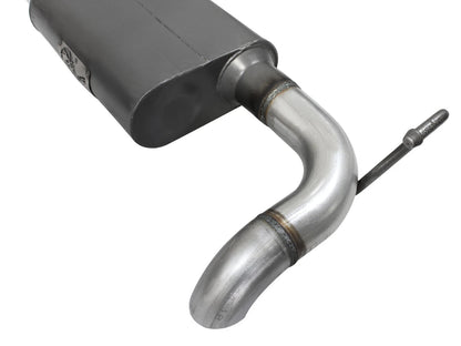 aFe 2.5in Aluminized Steel Cat-Back Hi-Tuck Exhaust | Jeep Wrangler JK 3.6/3.8 (07-18) (49-08043)