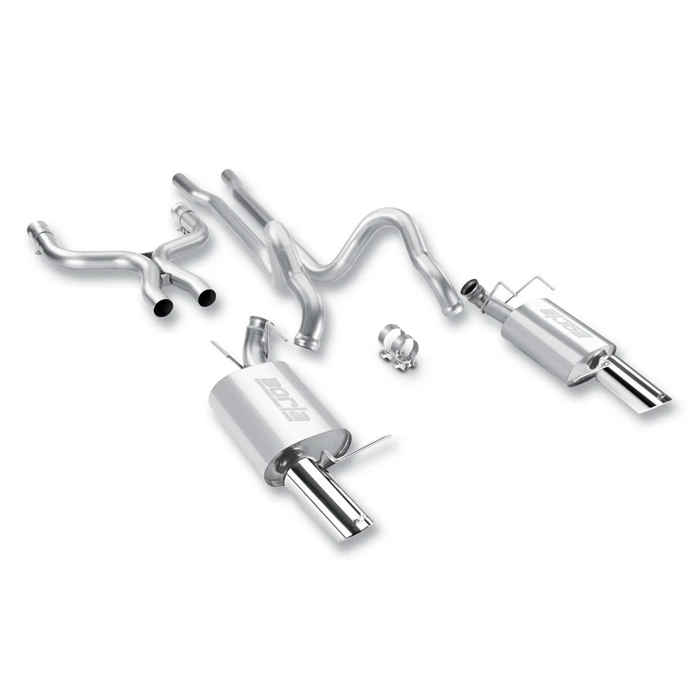 Borla Cat-Back Exhaust System - ATAK | 2011-2012 Ford Mustang 5.0L (140372)