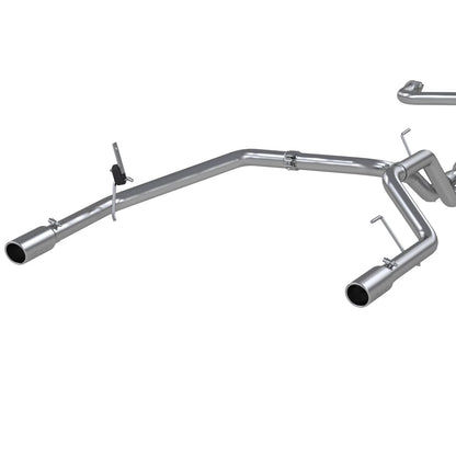 MBRP 2.5in. Cat-Back Dual Split Rear Exit Exhaust | Nissan Titan 5.6L EC/CC (04-09) (S5402409)