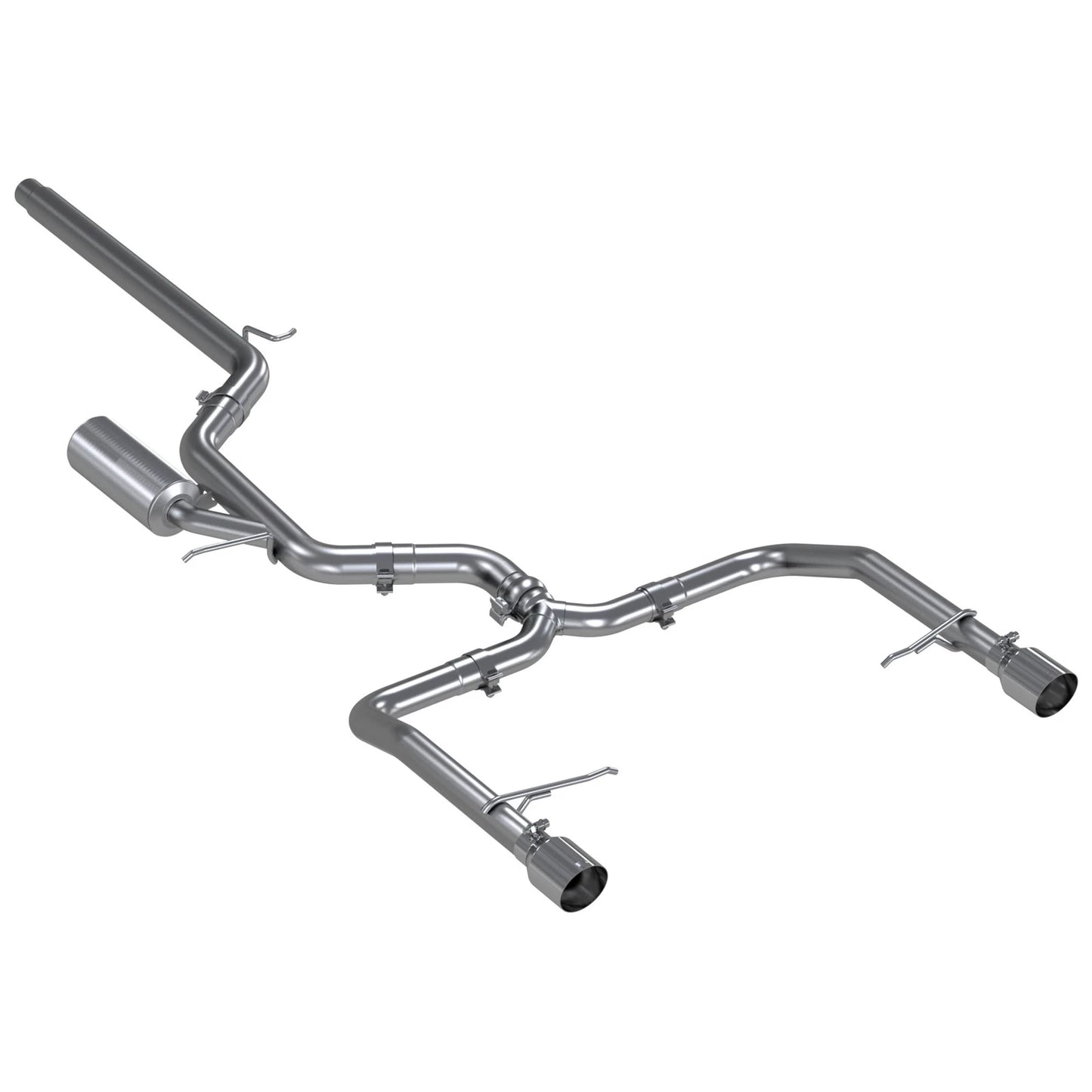 MBRP 3-In Armor Pro Race Dual Rear Exit Cat-Back | VW Jetta GLI (S4608304)