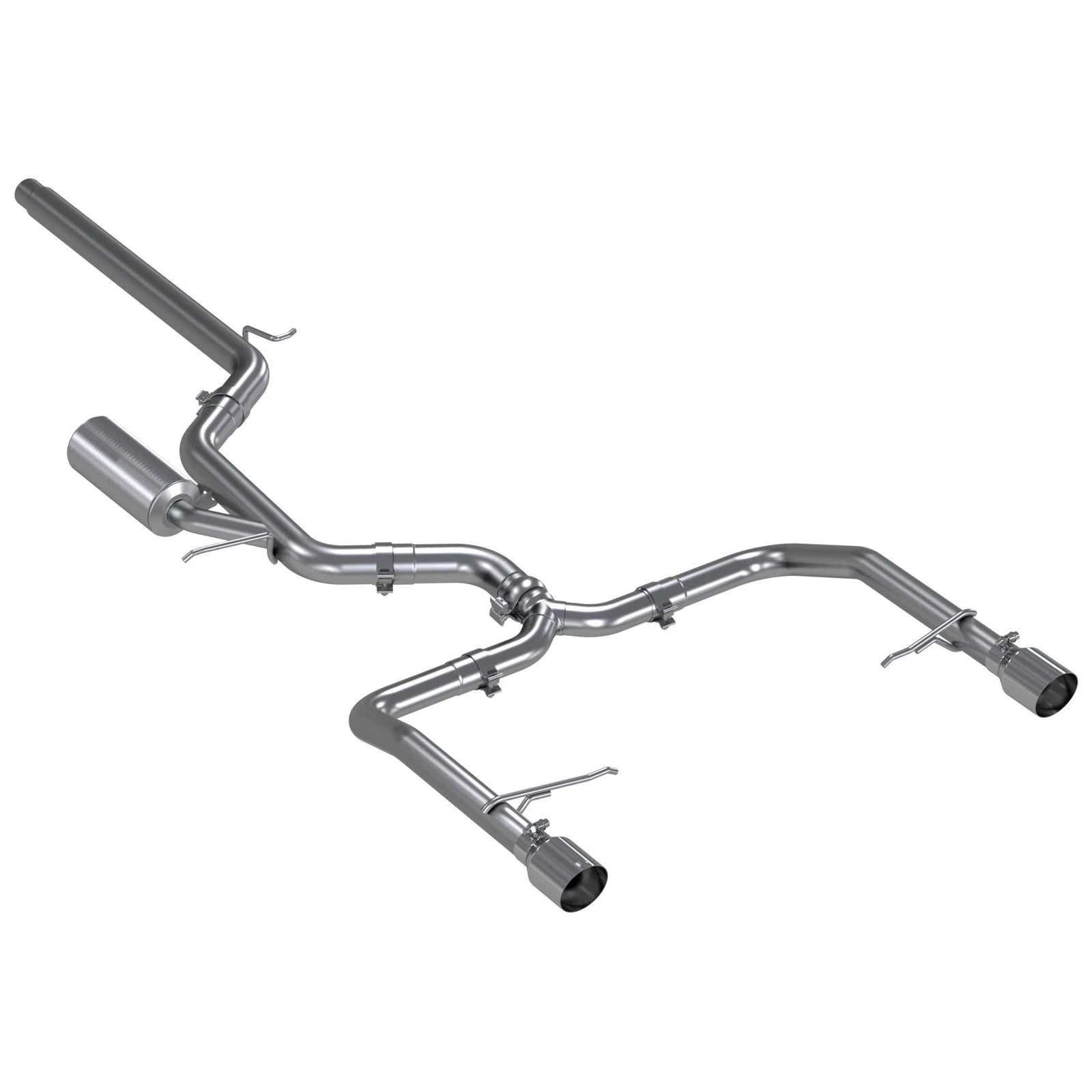 MBRP 3-In Armor Pro Race Dual Rear Exit Cat-Back | VW Jetta GLI (S4608304)