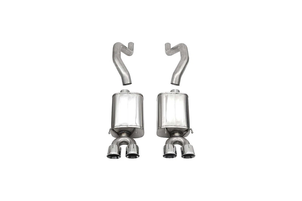 CORSA Xtreme, Sport / 2.5 in Axle-Back 3.5 in Twin Tips | 2005-2008 Corvette C6 (14469, 14169)