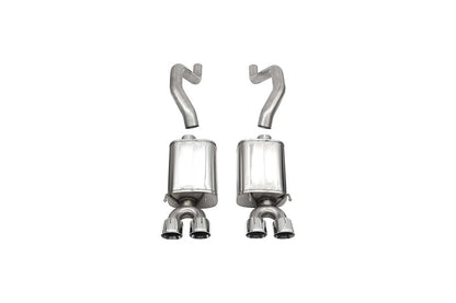 CORSA Xtreme, Sport / 2.5 in Axle-Back 3.5 in Twin Tips | 2005-2008 Corvette C6 (14469, 14169)