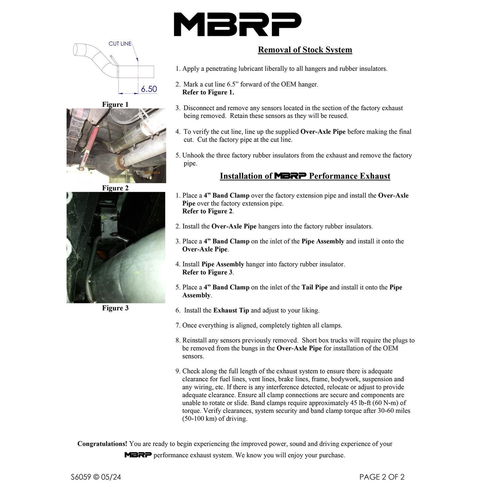 MBRP 4in Mand Bent Tubing Pro-Series Cat-Back | GMC/Chevy 2500/3500 Duramax (20+) (S6059BLK)