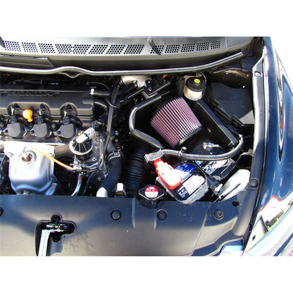 K&N Engineering Silver Typhoon Short Ram Intake: Honda Civic 2006 - 2009 1.8L