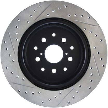 StopTech 127.44105L Rear Left Drilled Slotted Disc Brake Rotor for 1993-98 Supra
