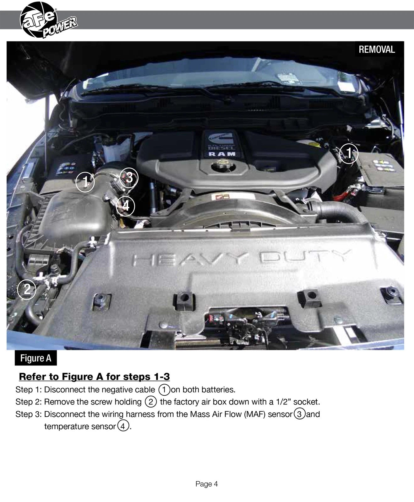 aFe Momentum HD Cold Air Intake | Ram 2500/3500 (13-18) (50-72005)