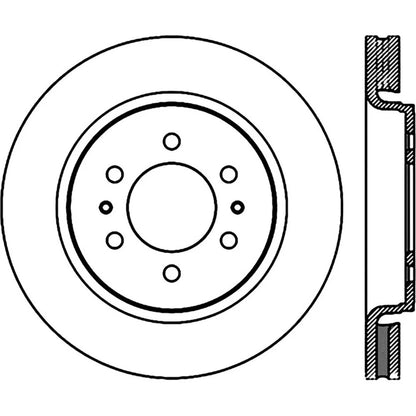 StopTech 127.65119L Front Left Drilled Disc Brake Rotor for 2007-2020 Expedition