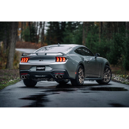 MBRP Armor Pro 3in T304 SS Cat-Back Dual Split Exhaust | Ford Mustang 5.0L (24+) (S7282304)