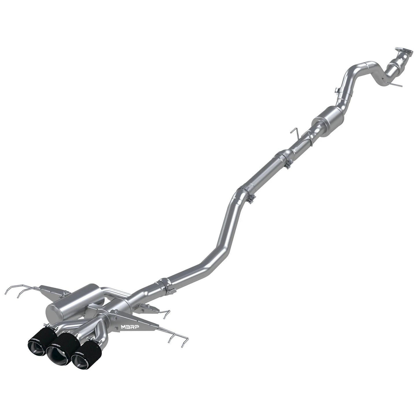 MBRP Stainless Steel Cat-Back Exhaust System | 2017-2021 Honda Civic Type-R (S4901304/BE/CF)