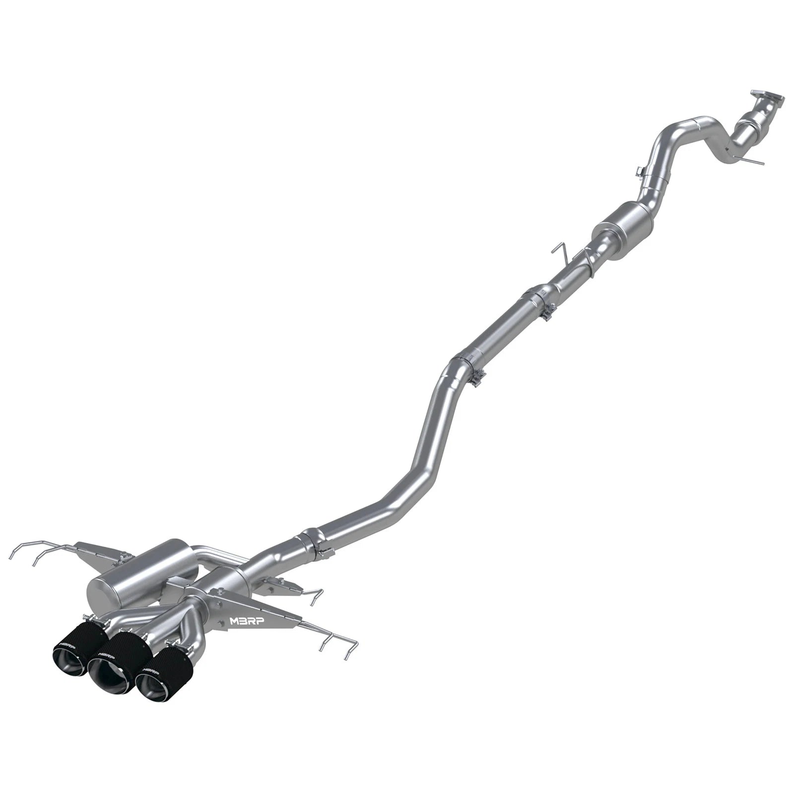 MBRP Stainless Steel Cat-Back Exhaust System | 2017-2021 Honda Civic Type-R (S4901304/BE/CF)