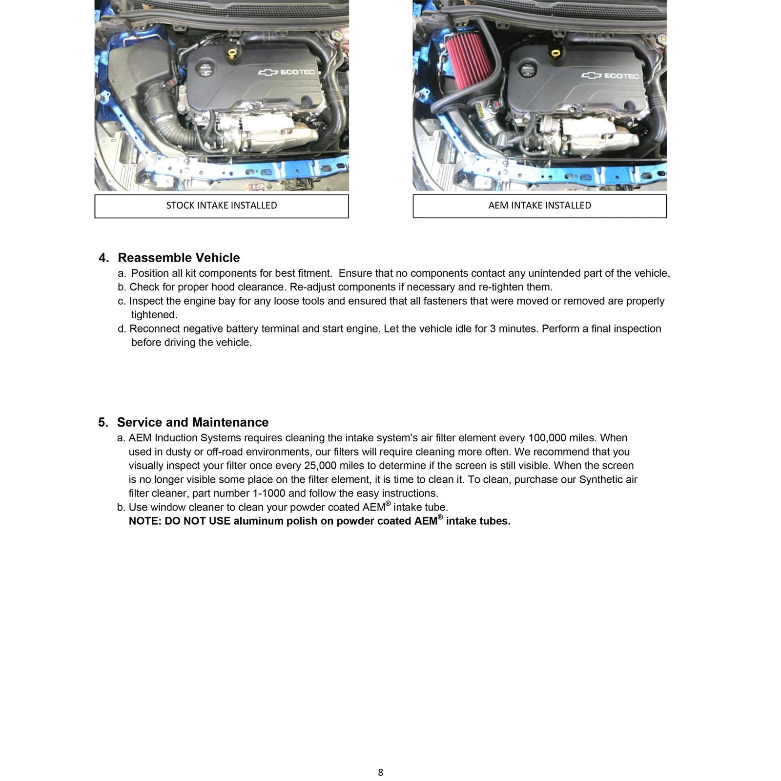 AEM Cold Air Intake | Chevrolet Cruze 1.4L (21-805C)