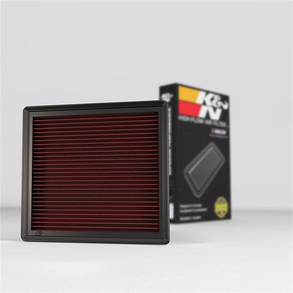 K&N Engineering Replacement Panel Air Filter: Jeep Grand Cherokee 11 / Dodge Durango 11