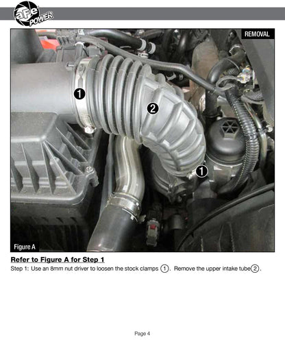 aFe Momentum GT Pro 5R Intake System | GM Colorado/Canyon I4-2.8L (td) (16) (54-74007)