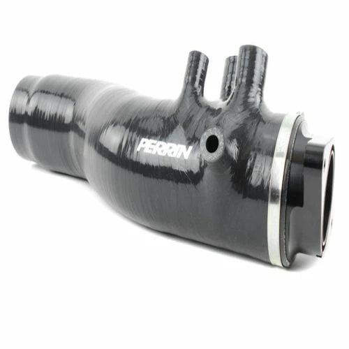 PERRIN 15-21 Subaru WRX / 14-18 Forester XT Turbo Inlet Hose 3in. w/ Turbo Adapter Flange - Black