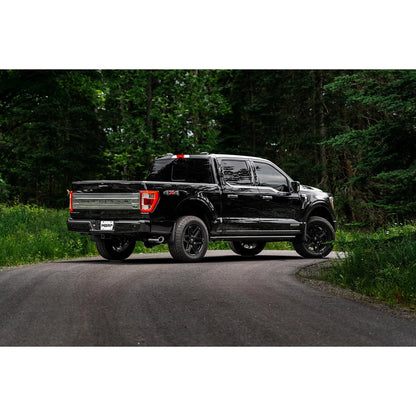 MBRP 3in Resonator-Back Single Side Exit Exhaust | Ford F-150 Powerboost Hybrid (21+) (S5221AL)
