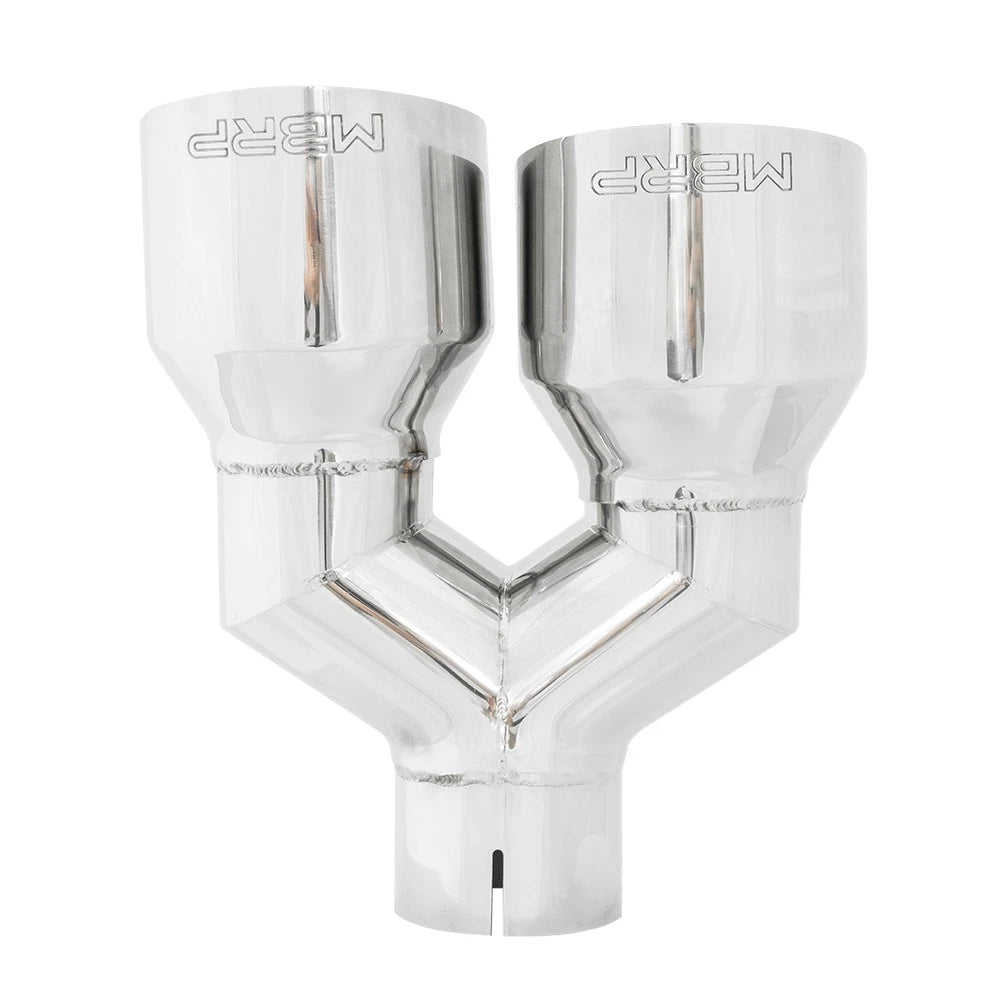 MBRP Single Wall Angle Cut Dual 4-Inch Outlet | Universal (T5183)