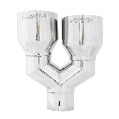 MBRP Single Wall Angle Cut Dual 4-Inch Outlet | Universal (T5183)