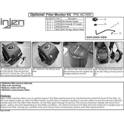 Injen Evolution Air Intake | Cadillac Escalade (15-19) (EVO7103)