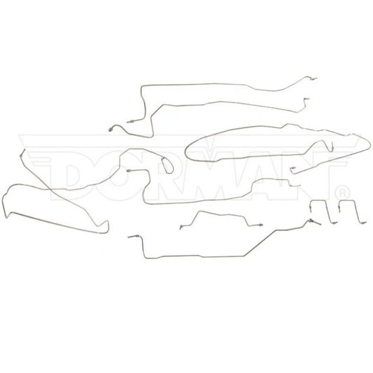 For Chevy Silverado GMC 1500 78.0" Bed Lenght Stainless Steel Brake Line Kit
