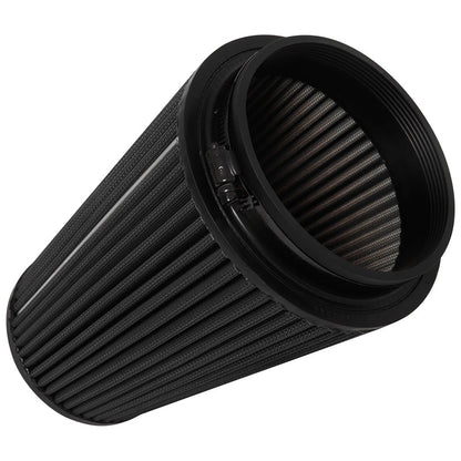 K&N RU-3107HBK Universal Round Tapered High Flow Washable Air Filter for Intake