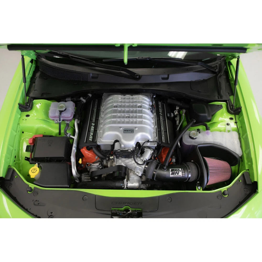 K&N 2017 Dodge Challenger Hellcat V8-6.2L F/I Typhoon Air Intake | Dodge Challenger Hellcat (17) (69-2553TTK)