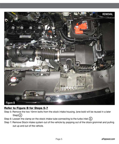 aFe Takeda Momentum Pro 5R Cold Air Intake | Honda Accord I4 1.5L (18) (56-70002R)