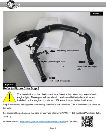 aFe Momentum XP Cold Air Intake w/Pro 5R Filter | Ford F-150 Raptor V6 3.5L (21-22) (50-30072RL)