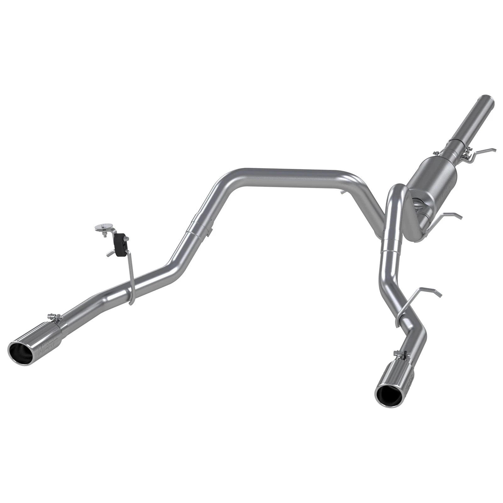 MBRP 3in Dual Alum Cat-Back Single Side | Chevy/GMC 1500 Silverado/Sierra (14) (S5084AL)
