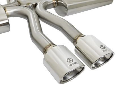 aFe Takeda 3in to 2.5in SS Cat-Back Exhaust Honda Civic Si (17-21) (49-36621-L)