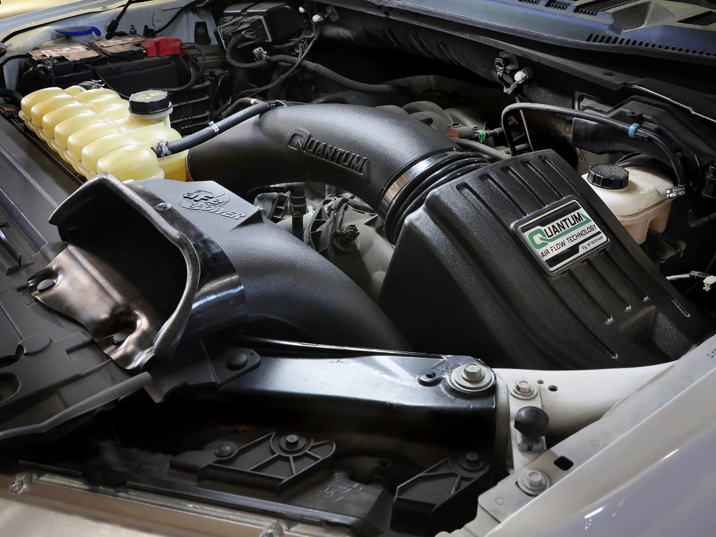 aFe Quantum Cold Air Intake w/ Pro Dry S Filter | Ford F-150 (15-20) (53-10034D)