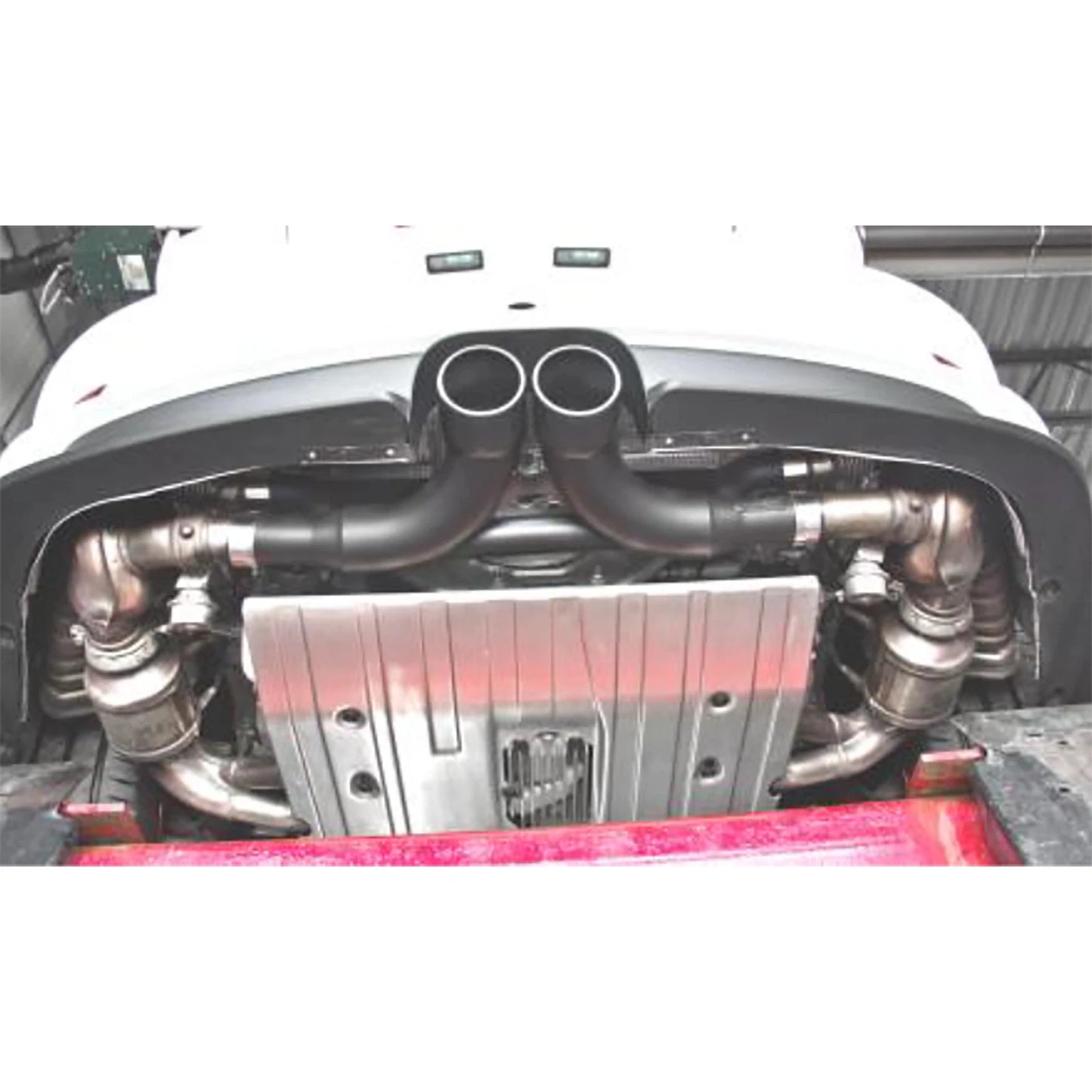 MBRP Center Muffler Bypass | 2014-2019 Porsche 911 GT3/GT3RS (S7607BLK)