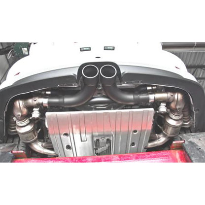 MBRP Center Muffler Bypass | 2014-2019 Porsche 911 GT3/GT3RS (S7607BLK)