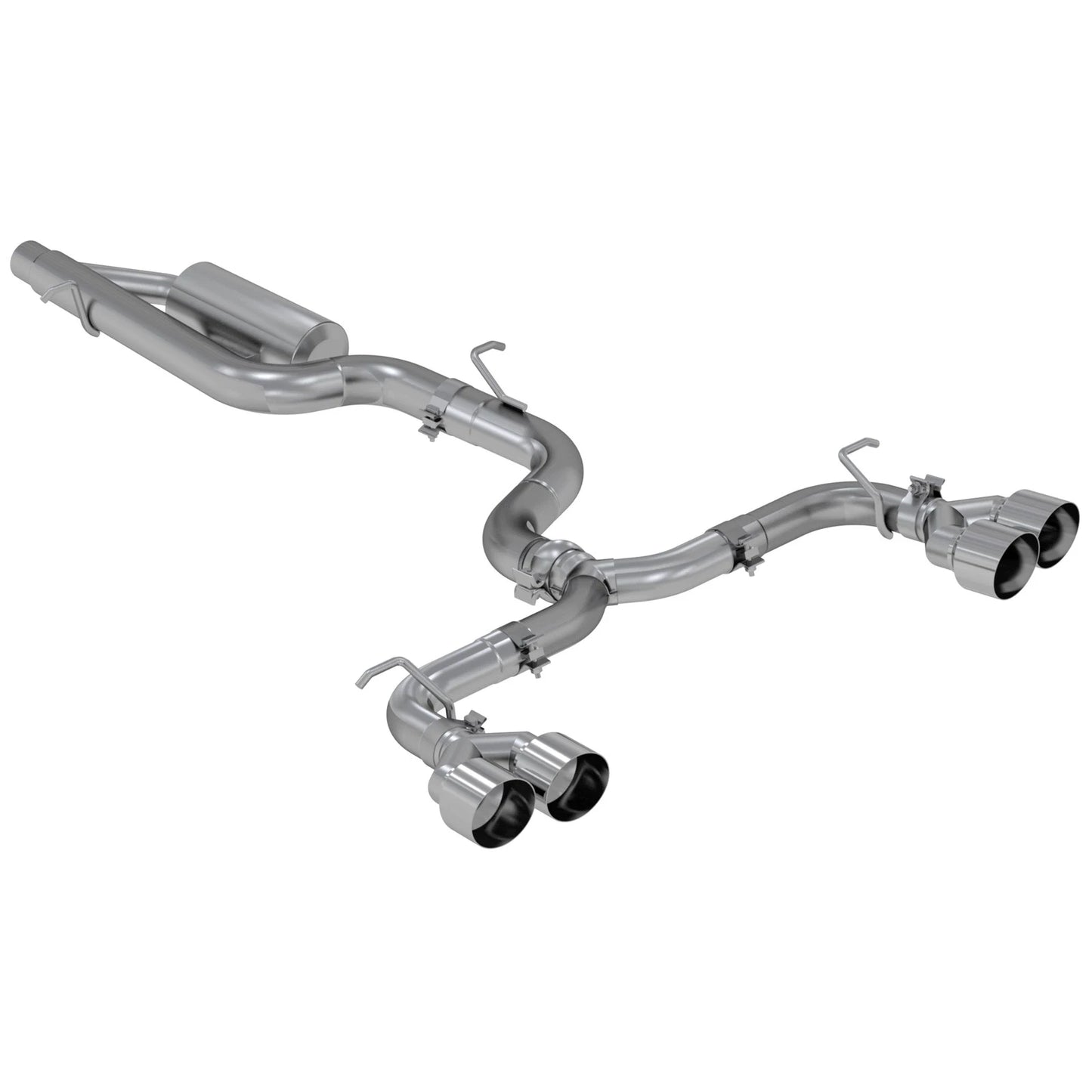 MBRP Performance Pro Series Cat-Back Exhaust System | 2015-2019 Volkswagen Golf R (S46033)