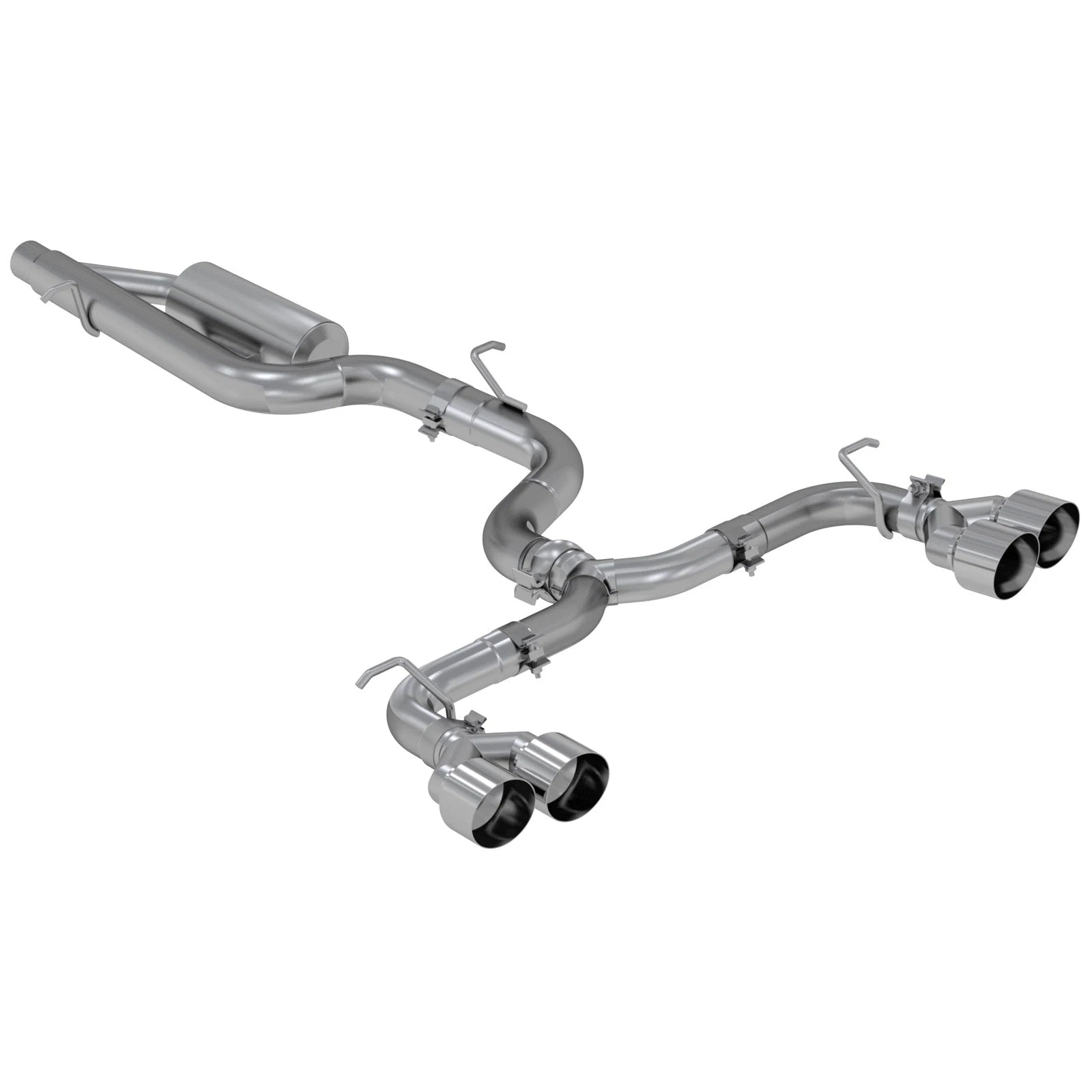 MBRP Performance Pro Series Cat-Back Exhaust System | 2015-2019 Volkswagen Golf R (S46033)