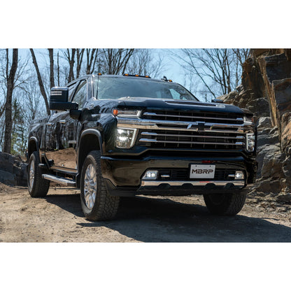 MBRP 4in Mandrel Bent Tubing D&S Cat Back Exhaust | Silverado 2500/3500 HD (20+) (S6059304)