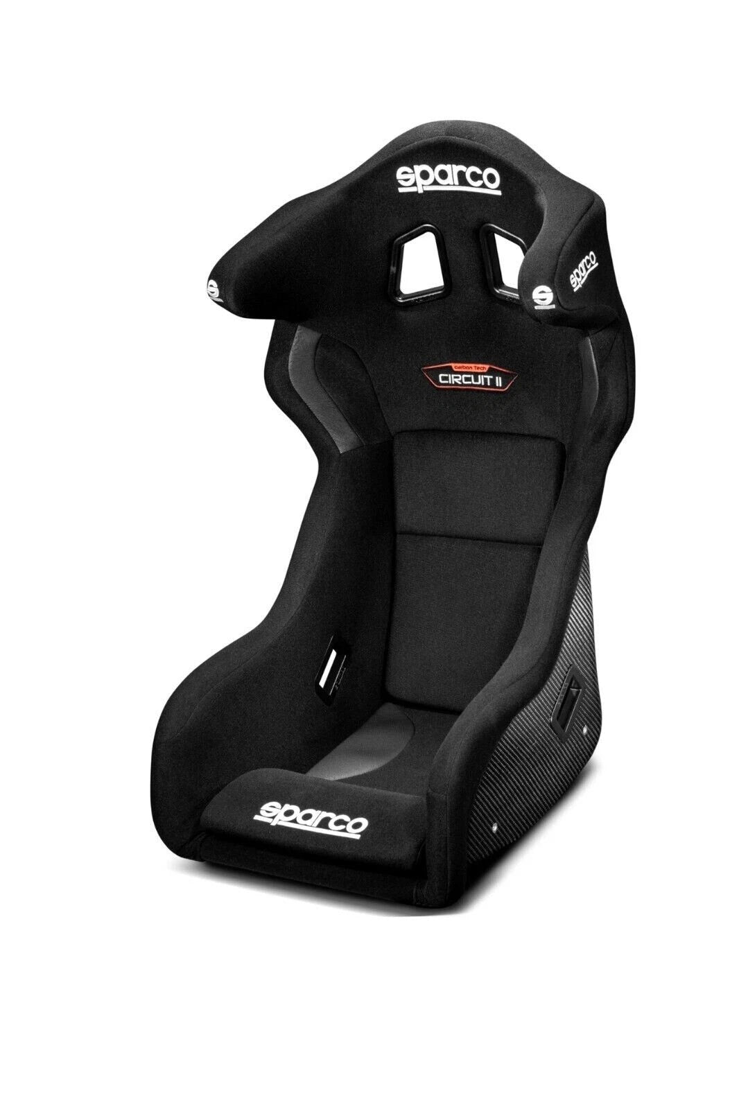 SPARCO 008011ZNR for Seat Circuit II Carbon Blk