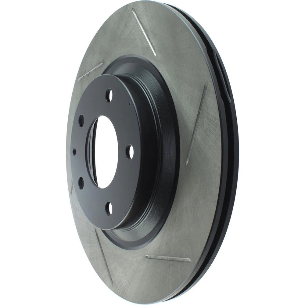 Stoptech Power Slot Slotted Rear Brake Rotor | 2003+ Mazda RX-8 (126.45072SL)