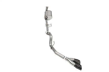 CORSA Sport / 3.0 in Cat-Back Single Side Exit | Ford F-150 (21-23) 3.5T EcoBoost (21166BLK)