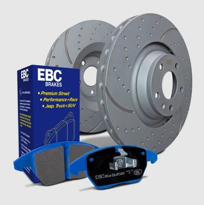 EBC S8 Brake Pad and Rotor Kit