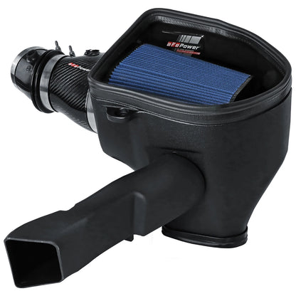 aFe Track Series Stage-2 Carbon Fiber Intake Pro 5R | Dodge Charger SRT Hellcat Redeye V8-6.2L (21-23) (57-10027R)