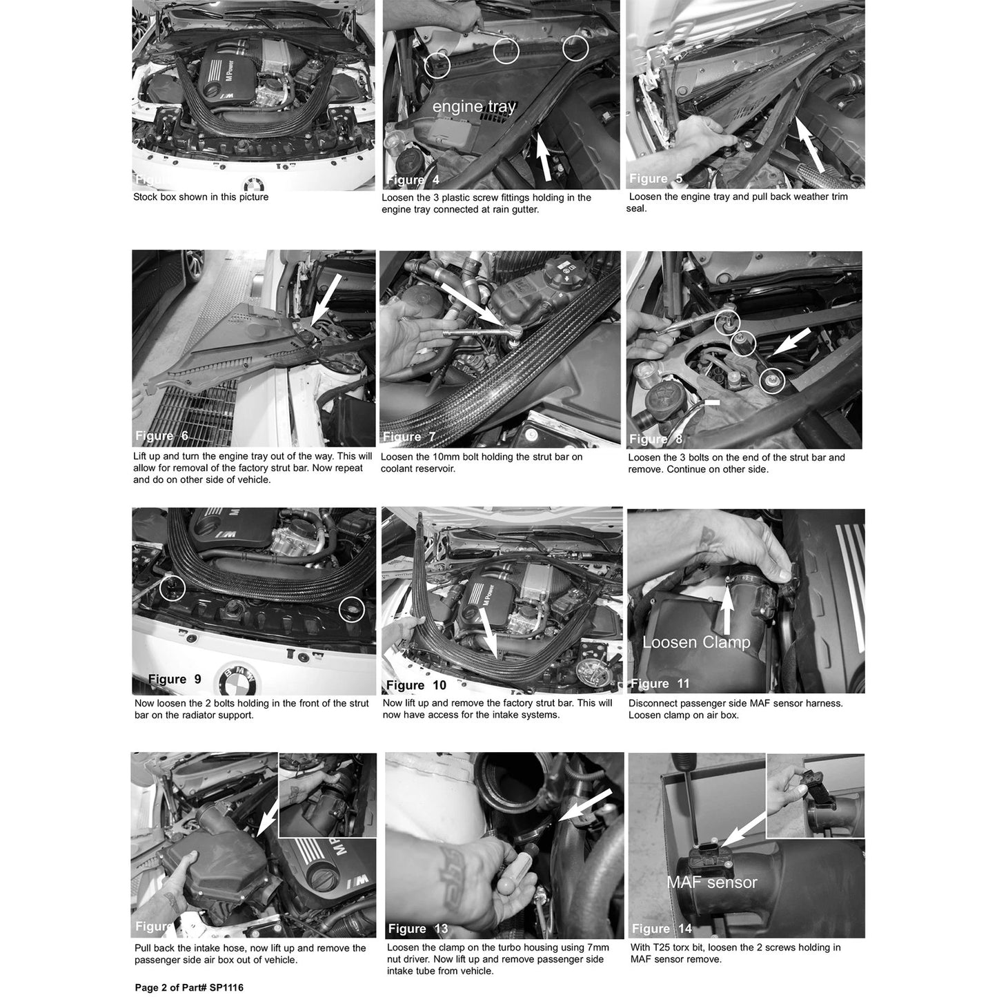Injen 3.0L Twin Turbo Short Ram Intake System w/ MR Technology | BMW M3/M4 (14-18) / M2 (15-21) / 8 Series G14/G15/G16 / 3 Series G20/G21/G28 (SP1116P)
